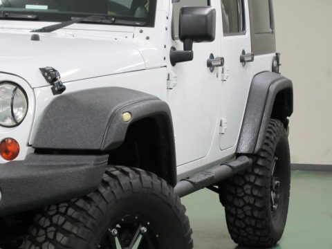 　JEEP JKラングラー　オーバーフェンダー　LINE-Xカスタム